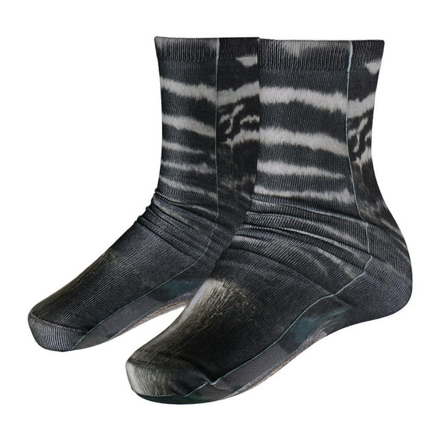 Calcetines de impresos en 3D Patadas Adultos Unisex cumpleaños de Navidad Mujeres Adulto Cebra Hugo Calcetines adultos 3D