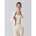 thumbnail image 2 of Women'S Shrug Spring Fashion Cropped Cardigan Cream S, 2 of 8