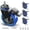 4 INCH, variant on Stem Caster Wheels 2 inch Heavy Duty, Swivel Threaded Stem Mount Casters Set of 4 with American Size UNC 5/16"-18 x 1