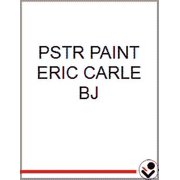 PSTR PAINT ERIC CARLE BJ