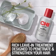 CHI Infra Silk Infusion, Leave-In Reconstructing Treatment To Strengthen & Protect All Hair Types, Alcohol-Free, 2 Oz