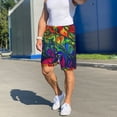 thumbnail image 5 of Daiia Pride Rainbow Mens Woven Stretch Pajama Short,Short Pajama Pants-XX-Large, 5 of 9