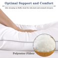 thumbnail image 3 of Paquete de 2 camas Pillow Pozino, cama queen size, alternativa a la refrigeración, 3 of 7
