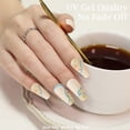 thumbnail image 5 of Uñas de ballet de 24 piezas, uñas postizas mate, serie de uñas acrílicas de cobertura total, mejora de uñas usables, uñas terminadas, 5 of 5