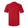 thumbnail image 3 of Gildan Mens Ultra Cotton T-Shirt, 4XL, Cherry Red, 3 of 3