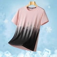 thumbnail image 4 of Workout Shirts for Men Plus Size Cooling Performance T-Shirt Gradient Print Short Sleeve Moisture Wicking Breathable Athletic Tops Size M-5XL, 4 of 9