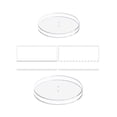 thumbnail image 3 of De Herramientas Transparentes Para Decoración De Tartas, 2 Rascadores Acrílicos Para Tartas, 2 Discos Para Tartas, 2 Varillas Acrílicas Para Hornear En Casa, Panadería, Pastelería Scienceny HA021597-00, 3 of 7