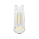 thumbnail image 3 of Lámpara 4 bombillas LED G9 de 5 W, minibombilla de maíz, foco de ahorro de energía para el hogar (blanco cálido), 3 of 5