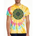 thumbnail image 2 of Wild Bobby, Colorful Celtic Style Knot Leaves Tie-Dye Tees, Aurora, Small, 2 of 3
