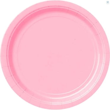 Way To Celebrate 20 Lovely Pink 9"Paper Plates