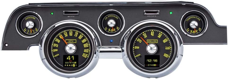 Dakota Digital RTX Instrument System Compatible with 1967-68 Ford Mustang