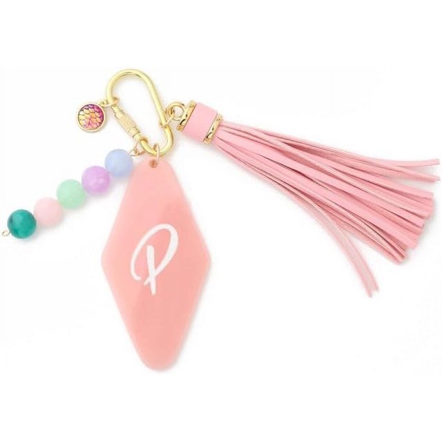 Letter Keychain,26 Letters A-Z Decorative Letter Keychain,Name Keychain for Women Girls Men Teenager Gift