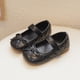 thumbnail image 1 of Zapatos de primavera para niños, zapatos de princesa para niñas, zapatos de cuero con lazo, zapatos de una sola capa con suela suave, zapatos de baile, 1 of 6