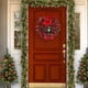 thumbnail image 5 of Grandes coronas navideñas artificiales para puerta de entrada, coronas navideñas con lazo, lámpara de aceite LED a batería, guirnaldas de invierno, bolas navideñas de césped artificial de frutos, 5 of 6