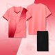 thumbnail image 2 of Odeerbi 4-14 Años Conjunto de Verano Para Niños de Atletismo Camiseta de Running de Secado Rápido Camiseta de Manga Corta Transpirable Camiseta de Manga Corta Con Cuello Redondo, 2 of 5