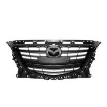 New Aftermarket  Premium Fit Black Front Grille BJS750712 fits 2014-2016 Mazda 3