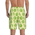 thumbnail image 3 of Kdxio Various Lemons Print Mens Sleep Shorts Bottoms Soft Comfy Pajama Wear Pants with Drawstring Pockets, 3 of 7