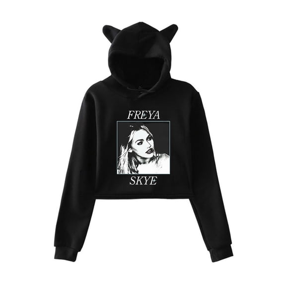 Freya Skye Merch Unisex Hoodie Long Sleeve Pullover Kids Sweatshirt Oversized Outdoor Unisex Clothing