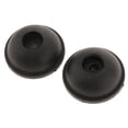 thumbnail image 2 of 4x2 Piezas De Equipaje De Viaje Stud Pie Reemplazo Inferior Stud Footstand Negro, 2 of 6