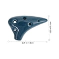 thumbnail image 2 of Portable 6 Hole Ocarina Dolomite Ocarina Mini Ocarina Music Instrument Gift, 2 of 3