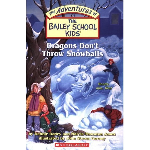 Pre-Owned The Bailey School Kids #51: Dragons Don't Throw Snowballs, 9780439793377, 0439793378, Paperback,