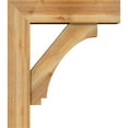 thumbnail image 3 of Ekena Millwork 8"W x 30"D x 34"H Imperial Block Rough Sawn Bracket w/ Offset Brace, Western Red Cedar, 3 of 25