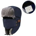 thumbnail image 3 of Soft Beanie-Hat Wireless Bluetooth Smart Cap Headset Headphones Speaker Mic Warm, 3 of 5