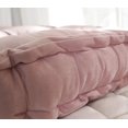 thumbnail image 3 of Cojines cuadrados gruesos para asientos de suelo,Cojín con mechones gruesos y sólidos,Almohada de meditación,Almohada de suelo cuadrada con asa de transporte,Cojín de tatami para sofá y balcón, 3 of 7