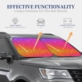 thumbnail image 4 of Daiia Holiday Shiny 2PCS Car Windshield Sun Shade, Foldable Sun Shield for Car Front Window, Auto Sun Blocker Visor Protector Universal for Truck SUV Pickup-Large, 4 of 7