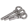 thumbnail image 2 of Expansion Screw Bolts,Anchor Bolt,Expansion Bolts 304 Stainless Steel Expansion Screw Hook Eyebolt Expansion Bolt Loop Swing Hook M6 M8 M10-M20 (1pcs) (Length : 50mm, Size : M10) (Color : 100mm_M10), 2 of 4