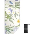 thumbnail image 2 of Vintage Floral Meadow A Spring Flowers Beach Towel 31" x 71", Quick Dry Bath Towel Super Absorbent Lightweight Travel Towel for Beach Yoga Swim Sport Camping Holiday, 2 of 7