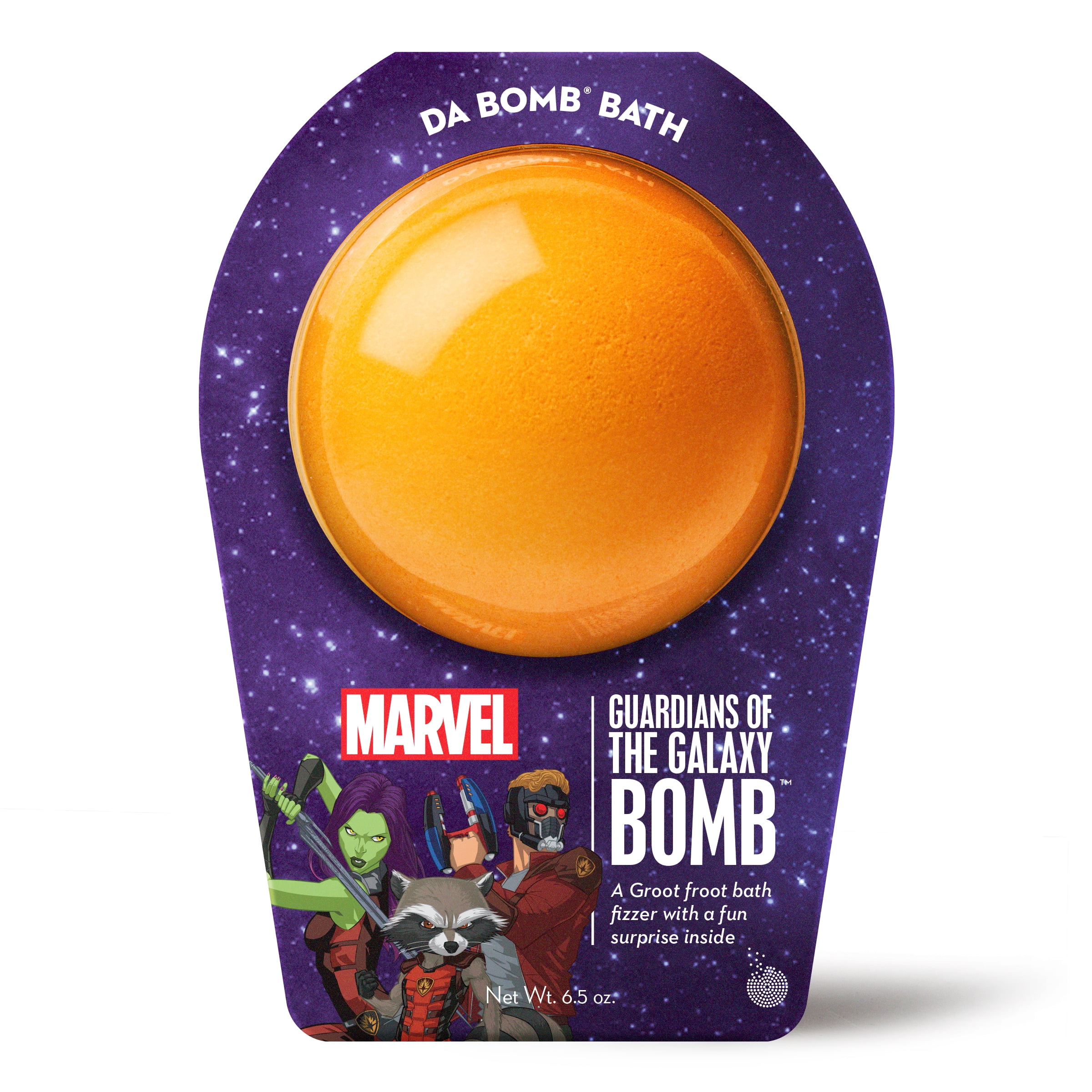 (3 pack) Da Bomb Bath Fizzers Guardians of the Galaxy Bath Bomb, 6.5oz