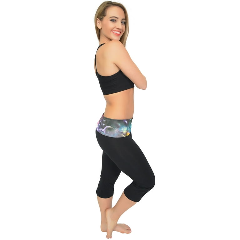 Women's, Girl's and Plus Size Capri Yoga Pants