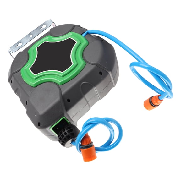 Water 20m Garden Hose Reel 180 Degree Rotation Buckle Wall Mounted Water Hose Reel For Store Repairing