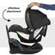 thumbnail image 4 of Diono Quantum 4 3-in-1 Travel System with LiteClik 30 R SafePlus Infant Car Seat and Base, Rear-Facing for Infants 4-30lbs, Includes Infant Car Seat Folding Stroller and Toddler Seat (Black Jet), 4 of 5