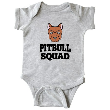 

Inktastic Dog Pitbull Squad Gift Baby Boy or Baby Girl Bodysuit