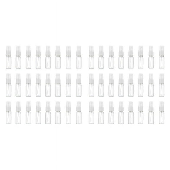 48Pcs 20Ml Transparent Empty Bottles Portable Refillable Fine Mist Sprayer