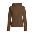 thumbnail image 6 of Womens UPF 50+ Sun Protection Hoodie Light Jackets Full Zip Up Long Sleeve Sun Shirt Casual Outdoor Sports Hiking Clothes, 6 of 7