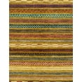 thumbnail image 1 of Ahgly Company Indoor Rectangle Abstract Orange Gold Abstract Area Rugs, 2' x 5', 1 of 6