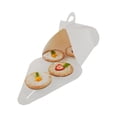 thumbnail image 2 of Ingenero White Paper Large Lunch and Cake Box - 9" x 9" x 4 3/4" - 100 count box, 2 of 3