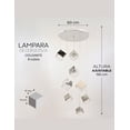 thumbnail image 4 of Candil Colgante iluminacion luz vic 8 Cubos, 4 of 5