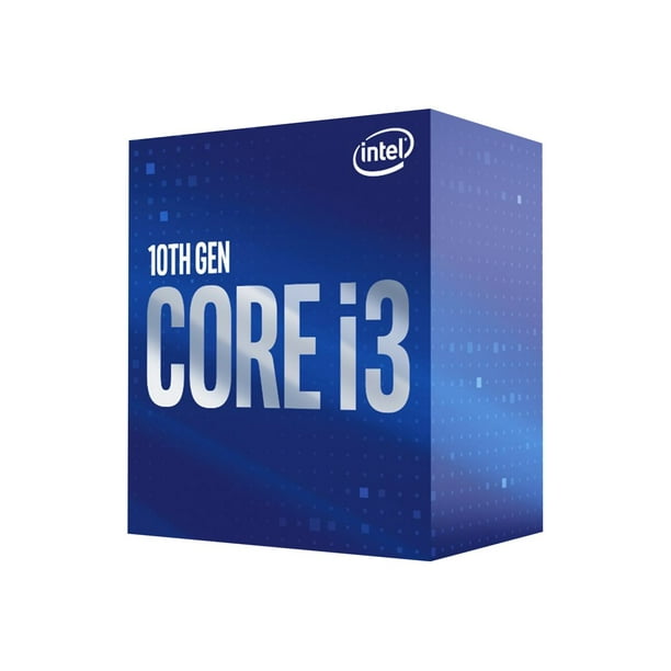 Intel Core i3 10100 - 3.6 GHz - 4 cores - 8 threads - 6 MB cache - LGA1200  Socket - Box