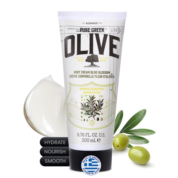 Crema corporal KORRES Olive Blossom con 200 ml de aceite de oliva griego