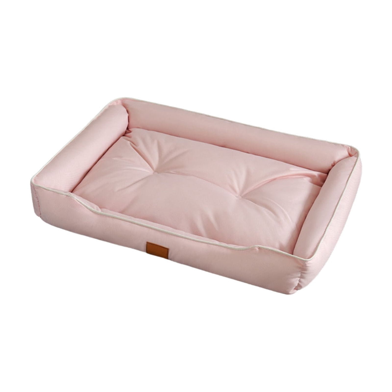 Orthopedic Pet Sofa Bed Cushion Soft Cotton Filled Dog Cat Bed Removable Washable Pet Sleeping Mat Anti Anxiety Supportive Thick Plush Comfort Cushion for Small Medium Dogs Cats