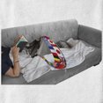 thumbnail image 6 of World Soft Flannel Fleece Blanket, Earth Planet and Orbit with National Flags International Composition with Countries, Cozy Plush for Indoor and Outdoor Use, 70" x 90", Multicolor, by Ambesonne, 6 of 6