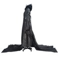 thumbnail image 4 of Disfraz de Maléfica de lujo para adultos, disfraz de Reina Malvada, disfraz de Cosplay para mujer, disfraz de fiesta de Halloween, sombrero, 4 of 5