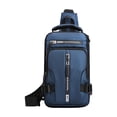 thumbnail image 1 of Multifunctional Outdoor Chest Bag Fashion Casual Shoulder Messenger Pack with Durable Space Cloth Design, 1 of 6