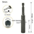 thumbnail image 1 of Fule 1PCS 80mm Length 1/4" Hex DriveSocket Impact Nut Bolt Drill Bits, 1 of 6