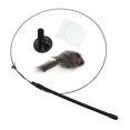 thumbnail image 4 of <p>Interactive Cat Feather Wand With Suction Cup Suction Cup Teaser Wand Toy Handheld Teaser Wand With Suction Cup Funny Cat Stick Toy Cat Toys Funny Cat Feather Stick Interactive, 4 of 7