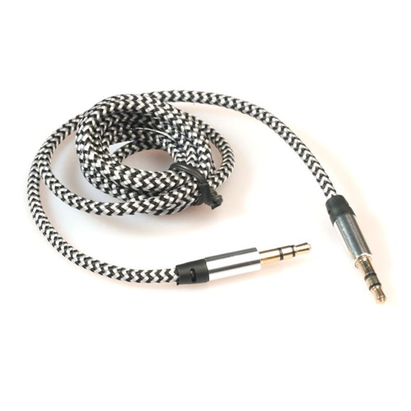 WIFKLSIIPG 3.5mm Stereo Car Auxiliary Audio Cable Male to Male for Smart Phone